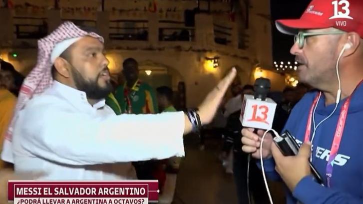 A un periodista chileno casi le da algo con esta escena que le ocurrió en directo: ojo al final
