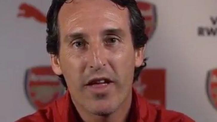 Cachondeo con este vídeo de Unai Emery hablando en inglés