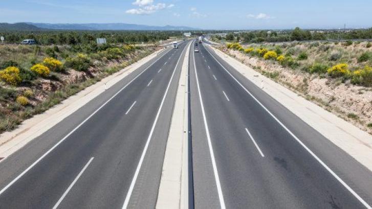 Cachondeo con esta misteriosa señal de una autopista de Murcia