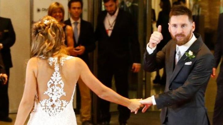 Sorpresa: Leo Messi sabe bailar y lo demuestra en su boda