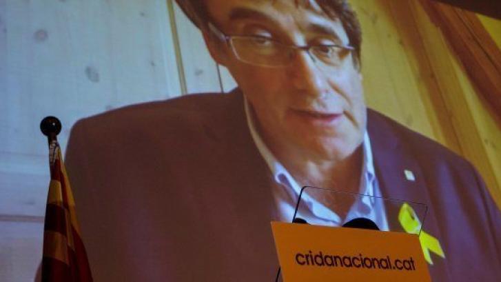 Torra y Puigdemont presentan la Crida Nacional, una plataforma para unir al soberanismo y hacer efectivo el 1-O