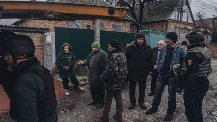 Un reportero publica una de las fotos más difundidas desde que empezó la guerra de Ucrania
