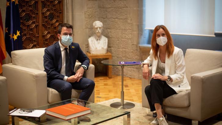 Govern y En Comú Podem cierran un acuerdo para los Presupuestos catalanes de 2023