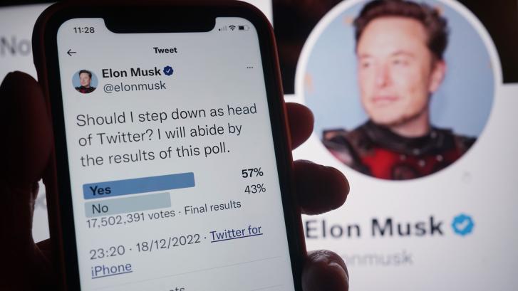 Elon Musk limitará la votación sobre las políticas de uso de Twitter a los usuarios que paguen