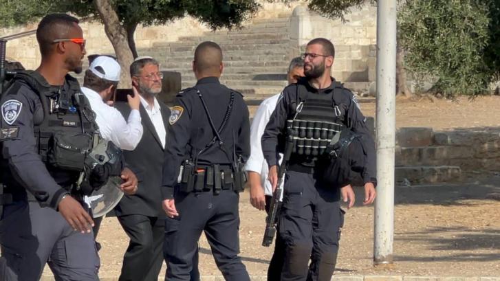 Indignación por la visita de un ministro israelí ultraderechista a la Explanada de las Mezquitas
