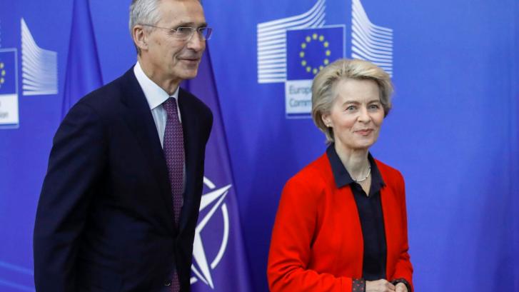 La UE y la OTAN anuncian un equipo conjunto para proteger la red de infraestructuras en Europa