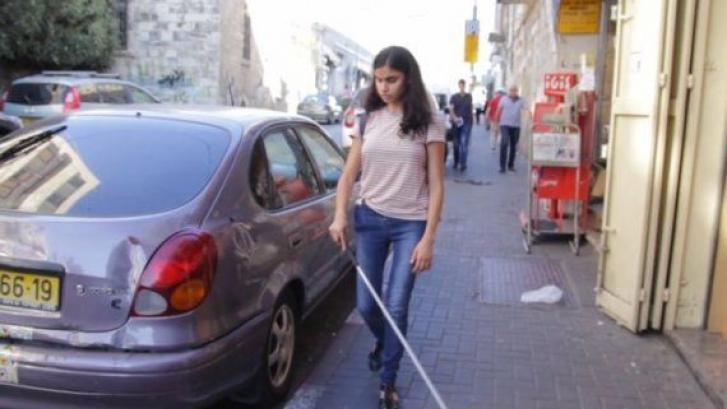 Cómo una joven palestina ciega cuenta las historias de Jerusalén