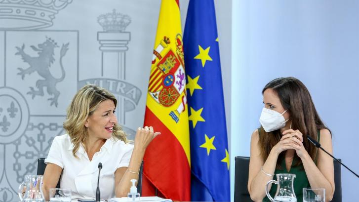 Yolanda Díaz y los ministros de Podemos no asistirán a la cumbre con Marruecos
