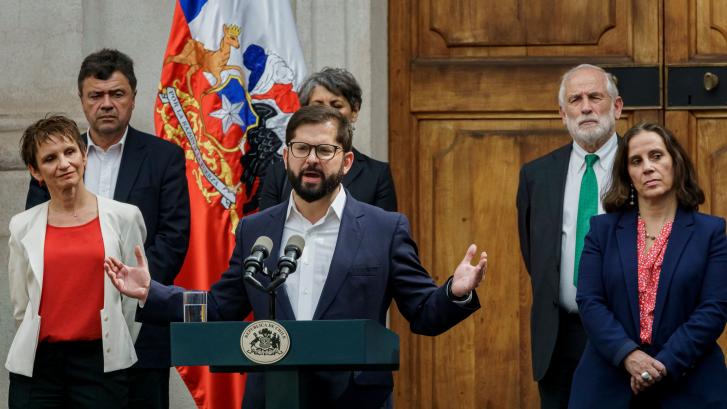 Las consecuencias del fallido referéndum en Chile: estos son los cambios del Gobierno de Gabriel Boric