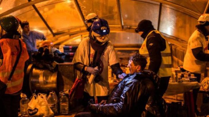 Noche de relativa calma en Kiev tras dos días de disturbios con 28 muertos