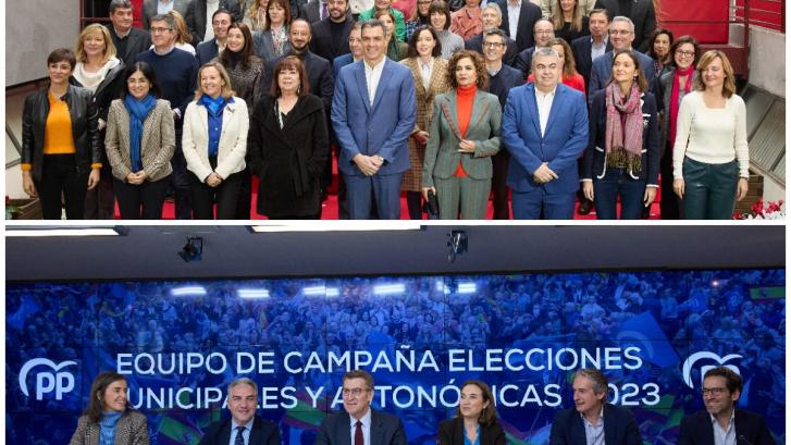 Los partidos entran en modo precampaña cinco meses antes de las autonómicas y municipales del 28 de mayo
