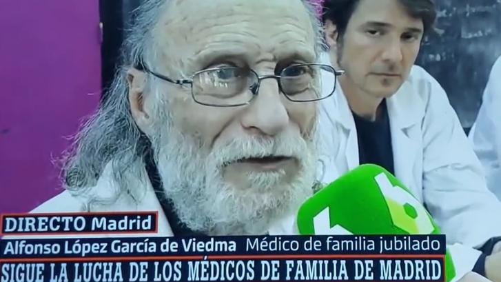 El discurso viral de un médico de familia jubilado sobre la situación de la sanidad en Madrid