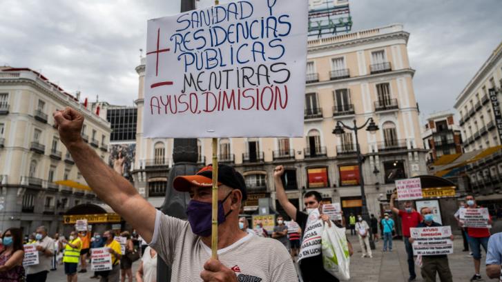 Amnistía Internacional señala a España por la falta de justicia para 35.000 muertes en residencias