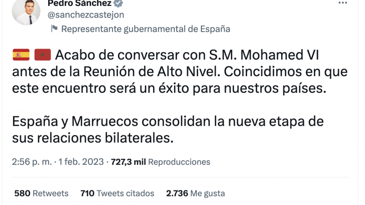 Una de las respuestas que recibió Pedro Sánchez en este tuit está dejando loco a medio Twitter