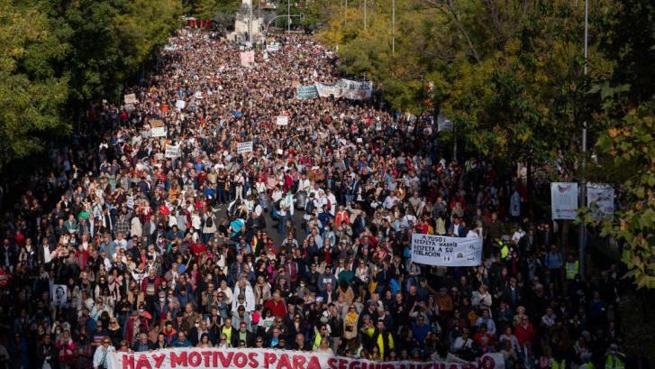 Convocan una manifestación en defensa de la sanidad pública en Madrid
