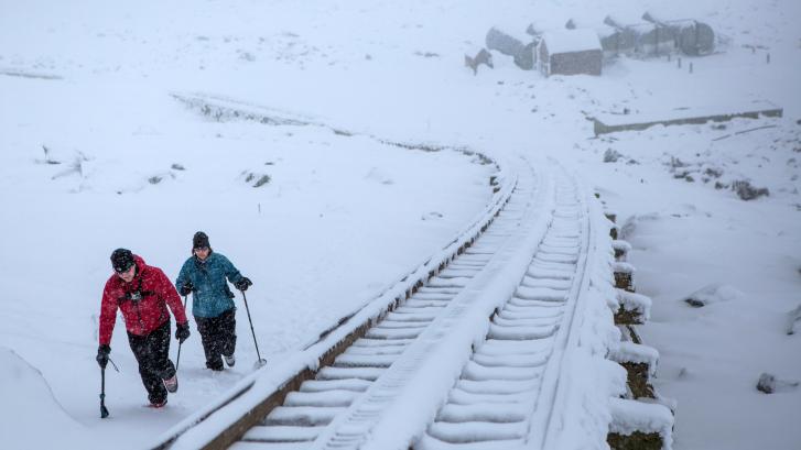 El monte Washington bate el récord de frío en Estados Unidos y alcanza el 'Infierno gélido'