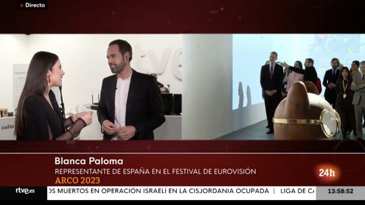 Blanca Paloma sorprende al revelar de qué ha hablado con la reina Letizia en privado