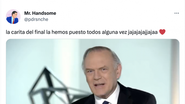 La cara final de Pedro Sánchez tras responder a Piqueras que en Twitter no olvidan