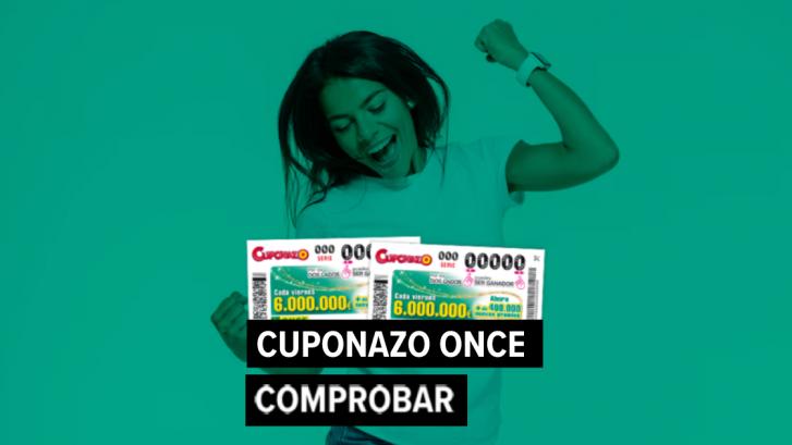 Sorteos ONCE hoy, comprobar Cuponazo y Super Once del viernes 3 de marzo