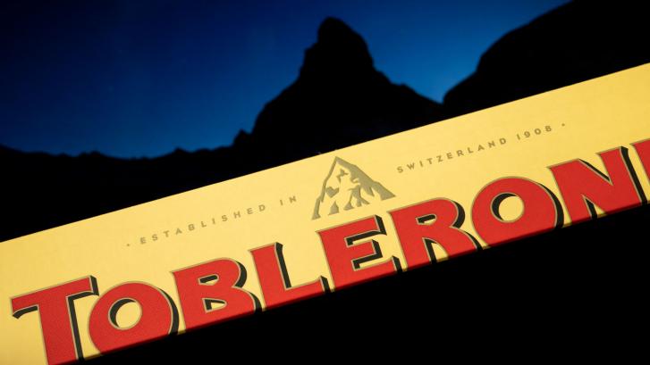 Toblerone 'decide' cambiar su histórico logo
