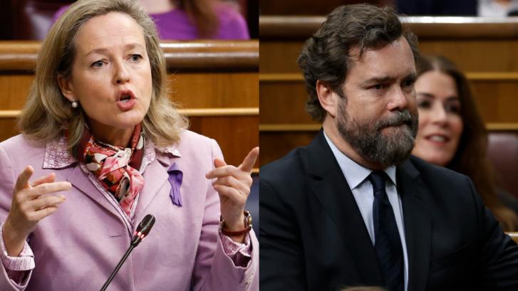 Calviño, como nunca antes se la ha visto: lanza un ataque a Espinosa de los Monteros que el de Vox ni replica