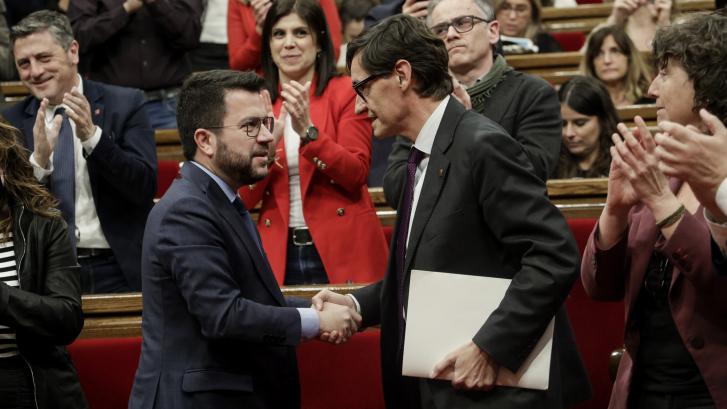 Aragonès respira: el Parlament aprueba los presupuestos con los votos de ERC, PSC y los comunes