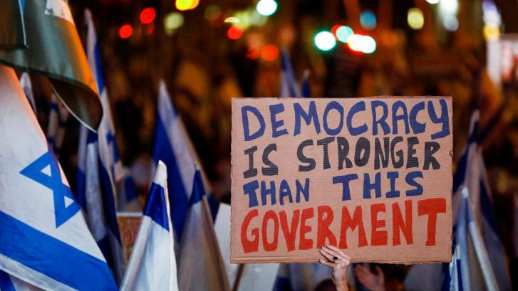 Lo nunca visto en 75 años de estado: los demócratas de Israel aguantan su pelea durante 11 semanas