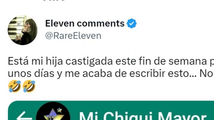 Enseña el WhatsApp que su hija le ha enviado para evitar seguir castigada y acaba arrasando al fijarse en este detalle