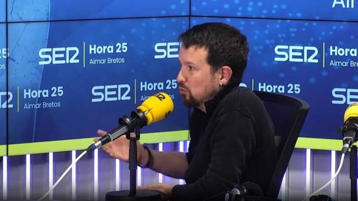 Pablo Iglesias asegura que Podemos no negocia con Sumar, el proyecto político de Yolanda Díaz