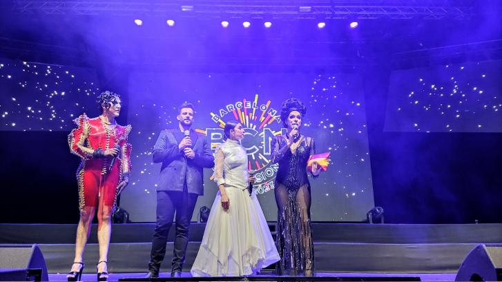 Blanca Paloma alza el vuelo en la Barcelona Eurovision Party, donde Beth volvió a cantar 