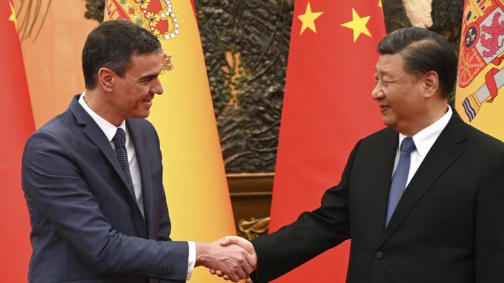 Sánchez pone sobre la mesa de Xi la hoja de ruta de Zelenski y la UE para la paz en Ucrania