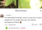 La respuesta de Duolingo a esta usuaria va camino de hacer historia: decenas de miles de 'me gusta'