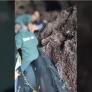 Rescatan "in extremis" a una mujer atrapada en unas rocas en el "faro del caballo" de Santoña