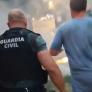 Así fue la evacuación de los vecinos ante la fugaz expansión del incendio de Tres Cantos