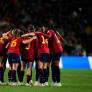 "Se acabó": la pancarta que han compartido las jugadoras españolas y suecas antes del partido