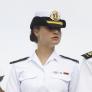 La princesa Leonor comparte almuerzo con Carlos Vives en el Juan Sebastián de Elcano