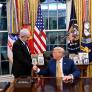 Netanyahu vuelve a la Casa Blanca, ahora sí, para hablar del alto el fuego en Gaza de Trump