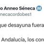 Comparte lo que ha desayunado en Córdoba y asegura que "la gente que desayuna fuera de Andalucía no sabe desayunar"