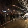 Nueva noche de protestas en Francia (ya van siete) contra la reforma de las pensiones de Macron