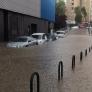 Una tormenta en Madrid provoca inundaciones en Metro, desvíos de vuelos y cortes de carreteras