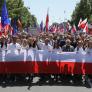 La oposición polaca marcha contra la ley sobre influencia rusa que puede echarla de la vida pública