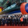 Taiwán desafía a China con el primer submarino salido de sus astilleros