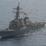 El súper catamarán de la Armada de EEUU enfila Cataluña