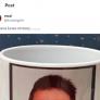 Daniel Guzmán reacciona de una forma genial a la taza con su cara que acumula más de 20.000 me gusta