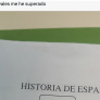 La nota que ha sacado en un examen de Historia de España es historia... pero de X