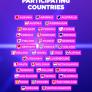 Esta es la lista completa de todos los países que participan en Eurovisión 2024