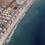 Una obra presta arena a una de las principales playas de Málaga