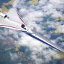 El avión supersónico silencioso de la NASA cumple todas las expectativas