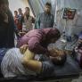 Al menos 50 muertos en un bombardeo israelí sobre un centro de desplazados en Rafah