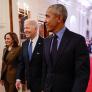 Biden dice estar orgulloso de ser "la primera mujer negra en servir con un presidente negro"